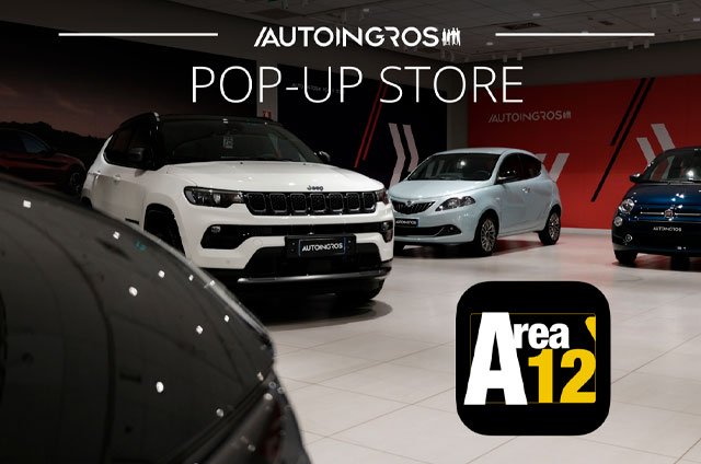 Autoingros apre ad Area 12 uno showroom temporaneo di 600 mq